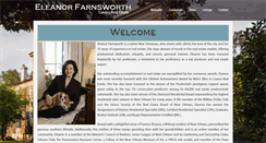 Desktop Screenshot of eleanorfarnsworth.com